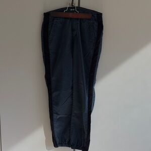 PAIGE Blue and Black Track Pants